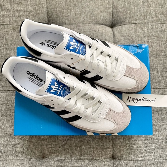 adidas originals Samba OG white black shoes - Picture 3 of 6